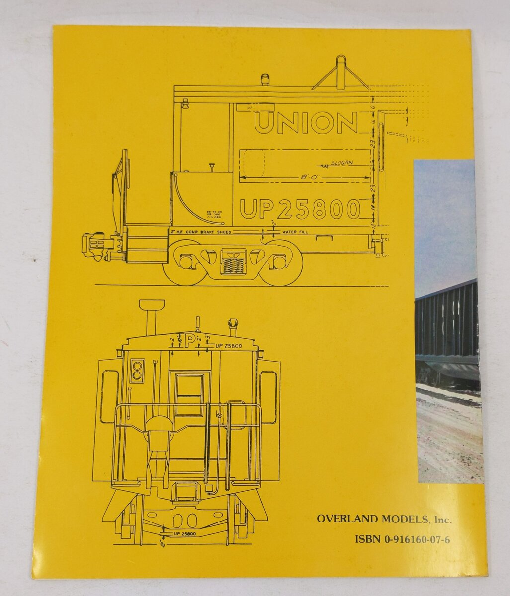 Union Pacific CA-11 Cabooses Paperback Book By George R. Cockle VG