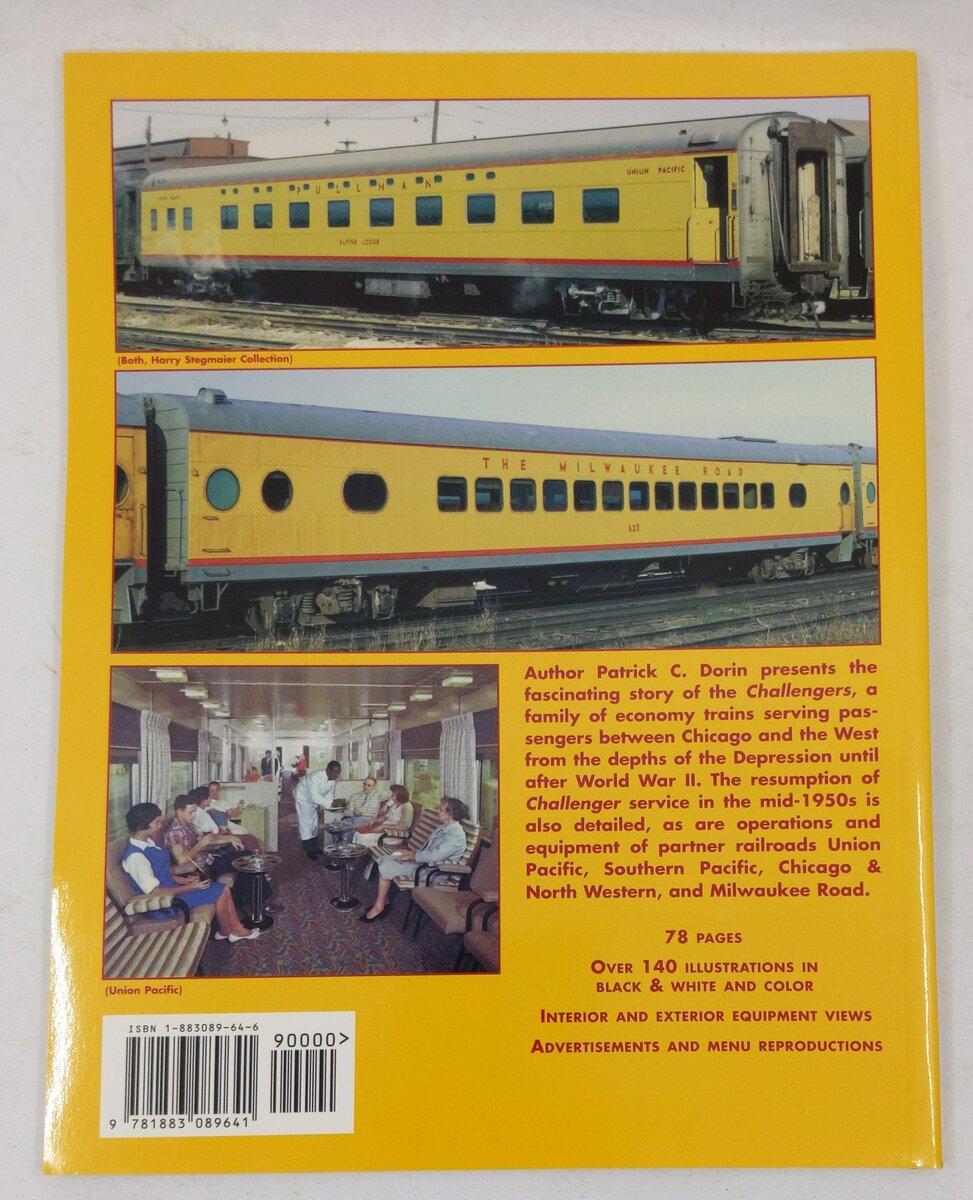 Union Pacific's Challenger Paperback Book By Patrick C. Dorin LN