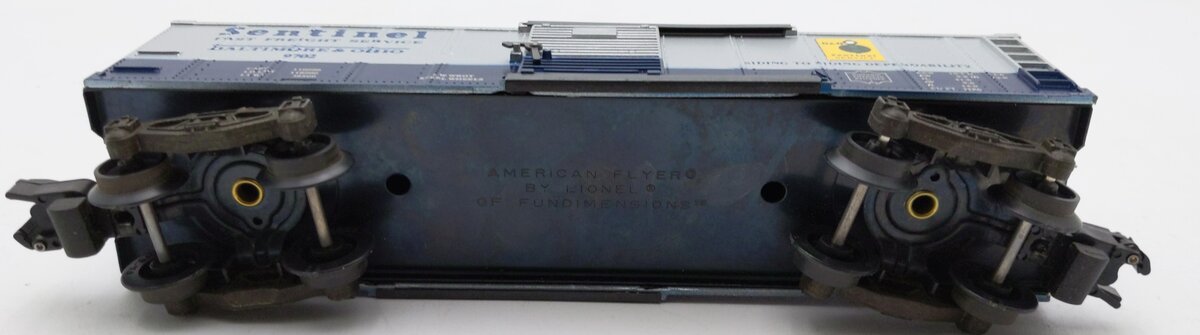 American Flyer 4-9702 S Gauge Baltimore & Ohio Sentinel Boxcar #9702