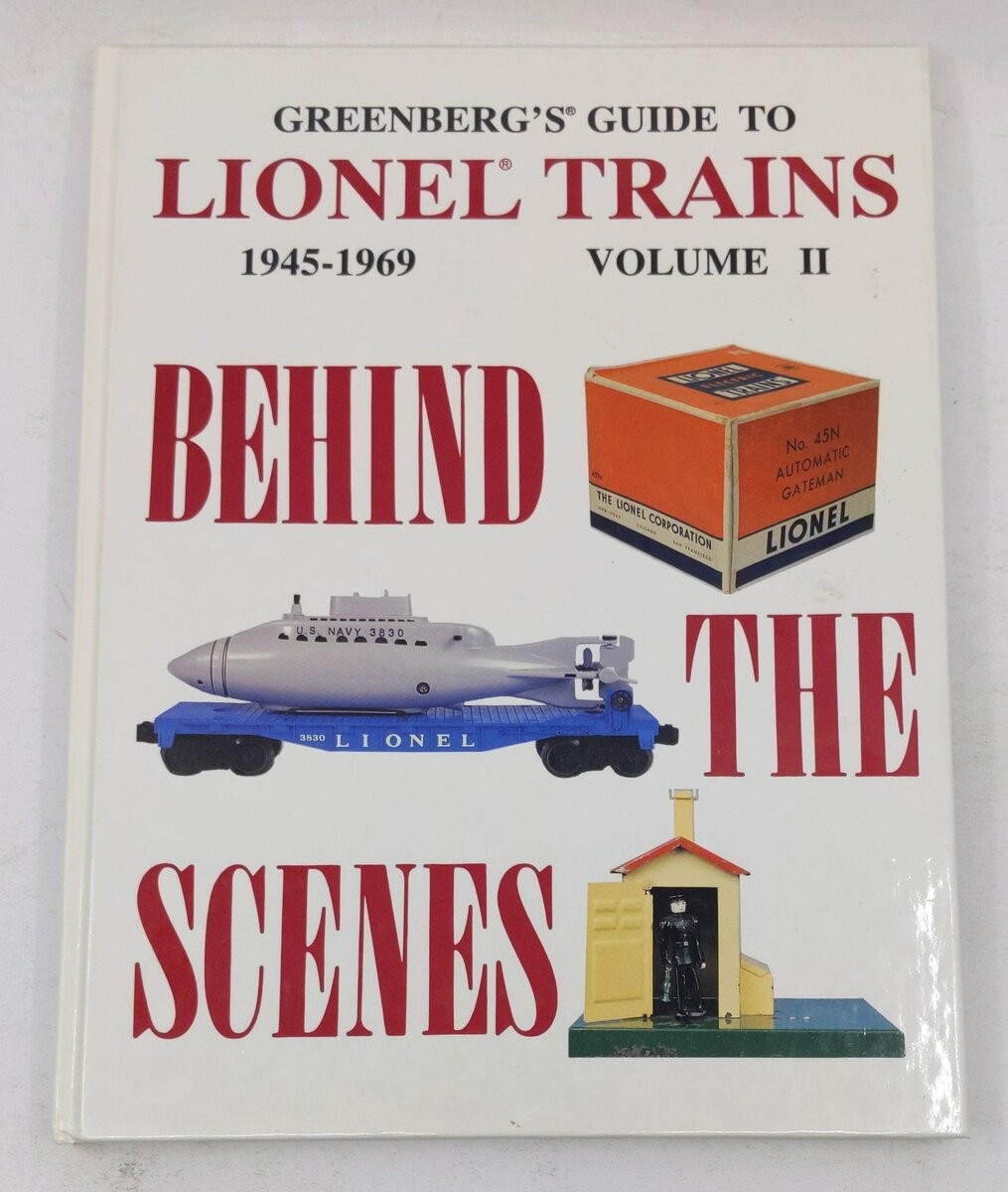 Greenberg's Guide to Lionel Trains 1945-69 Hardcover Book By Bruce C. Greenberg EX