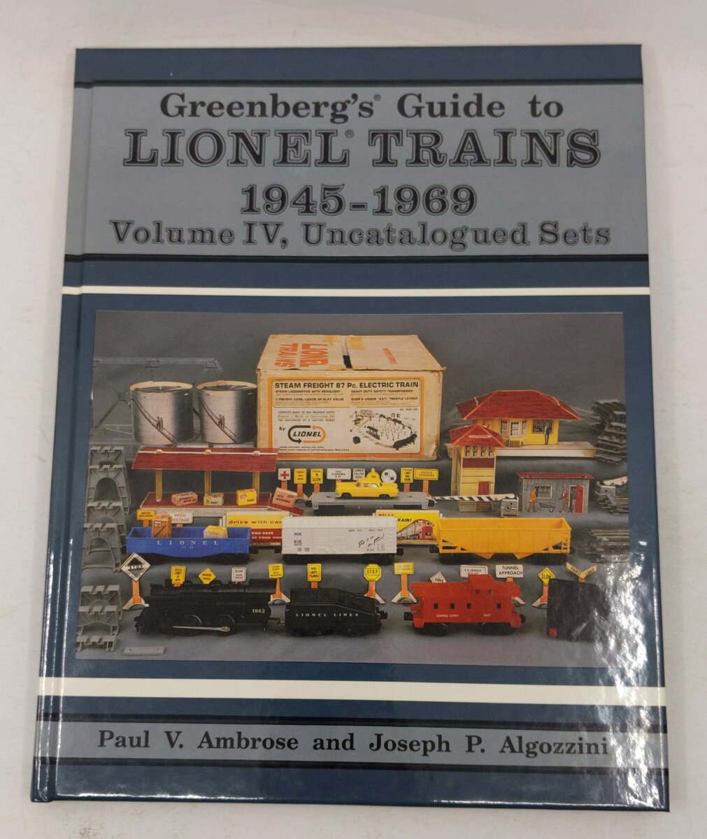 Greenberg's Guide to Lionel Trains, 1945-1969 Hardcover Book Joseph P. Algozzini EX