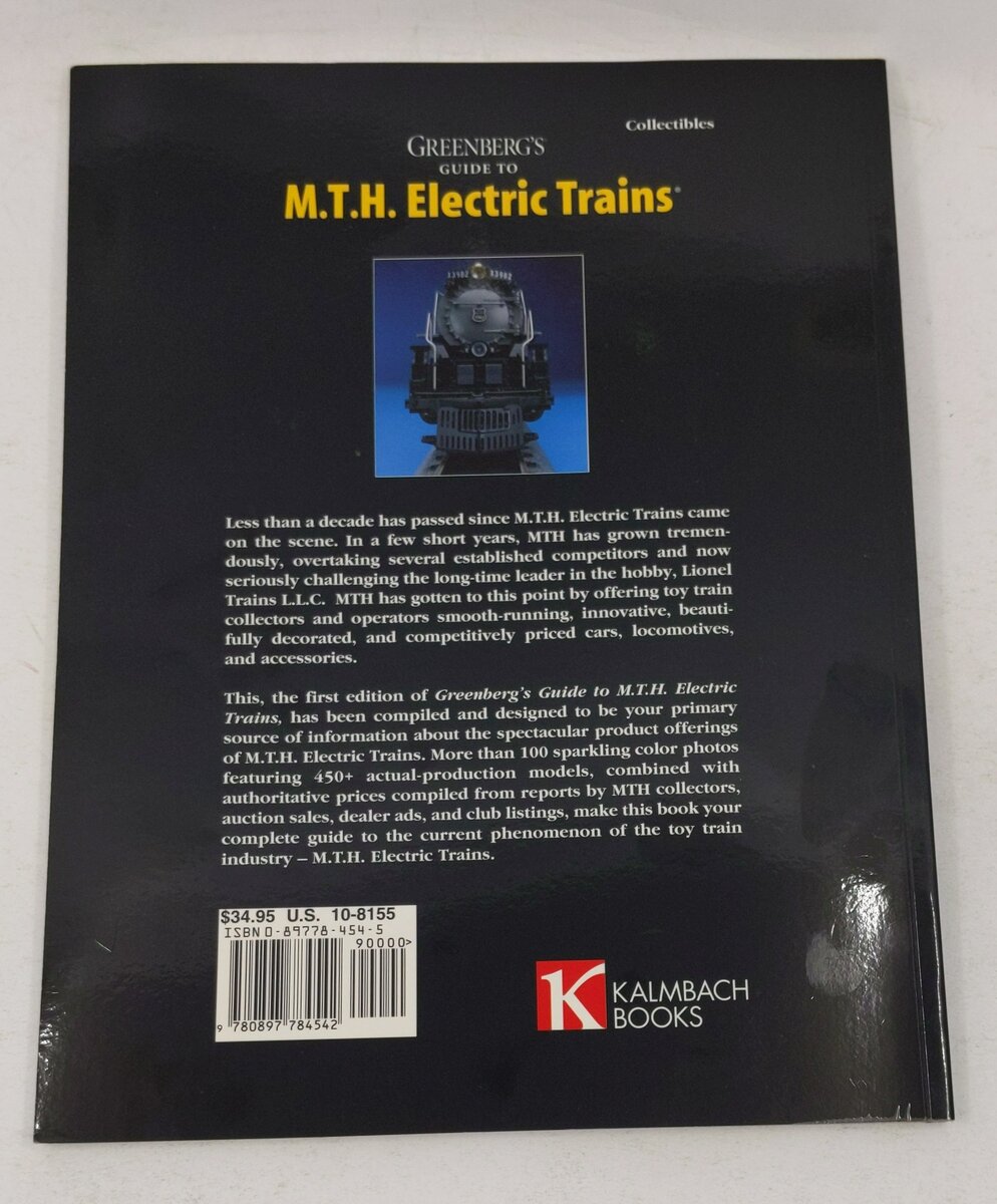 Greenberg's Guide to MTH Electric Trains Paperback Book By Roland Lavoie VG