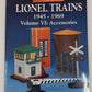 Greenberg's Guide to Lionel Trains, 1945-1969 Vol. 6 Paperback Book Alan Stewart EX