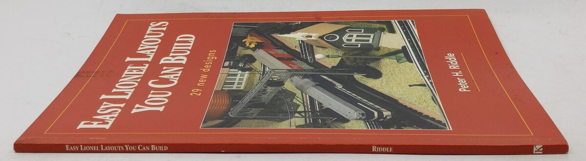 Easy Lionel Layouts You Can Build Paperback Book By Peter H. Riddle VG