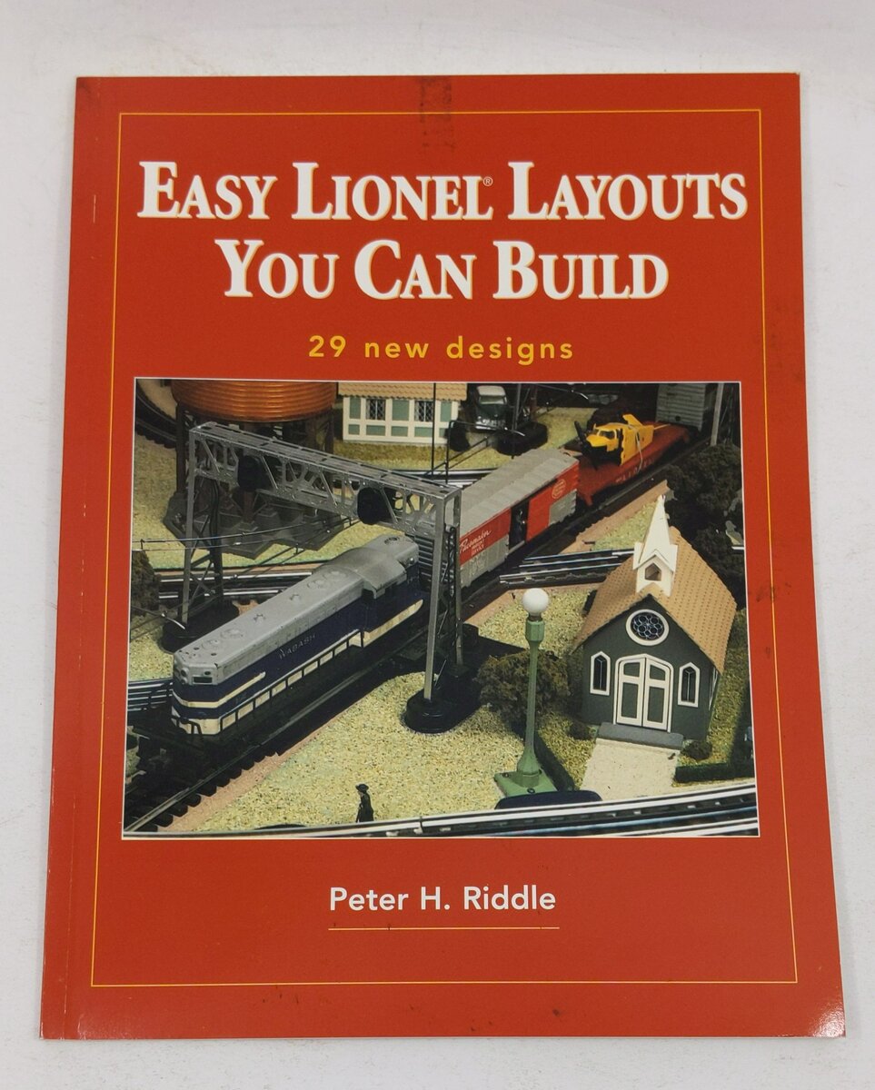 Easy Lionel Layouts You Can Build Paperback Book By Peter H. Riddle VG