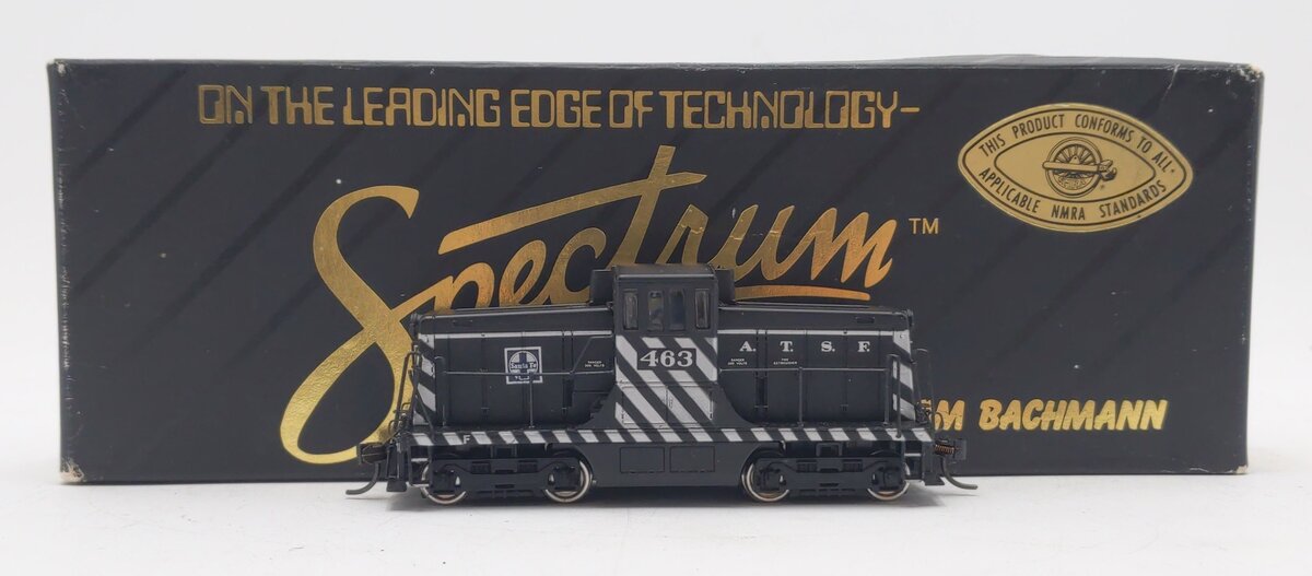 Bachmann 41-0800-02 HO Santa Fe GE 44 Ton Diesel Switcher #463 LN/Box