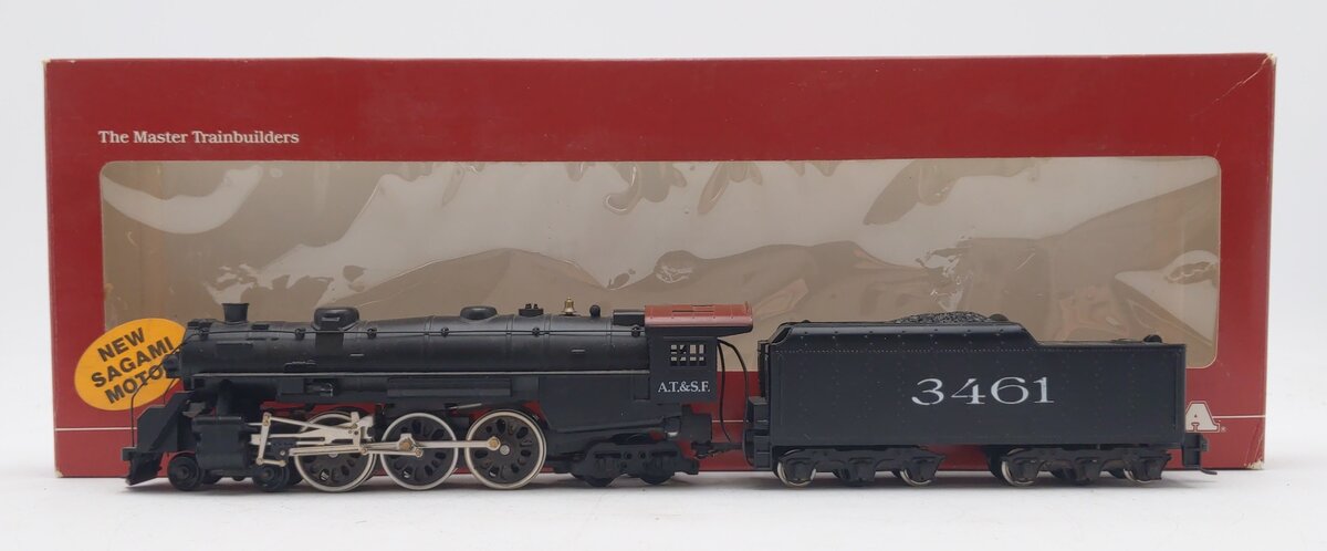 Mantua 356-001 HO Scale ATSF 4-6-4 Steam Locomotive & Tender #3461 LN/Box