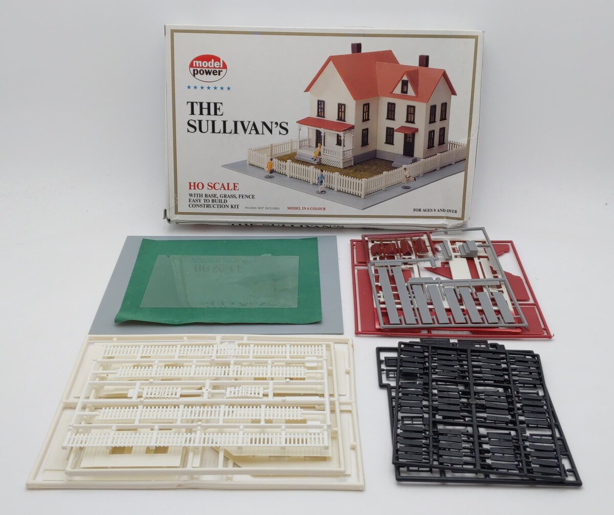 Model Power 488 HO Scale Sullivan House Building Kit