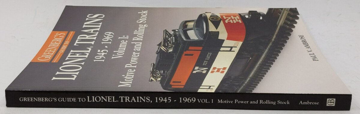 Greenberg's Guide to Lionel Trains, 1945-1969 Paperback Book By Paul V. Ambrose VG
