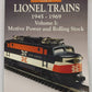 Greenberg's Guide to Lionel Trains, 1945-1969 Paperback Book By Paul V. Ambrose VG