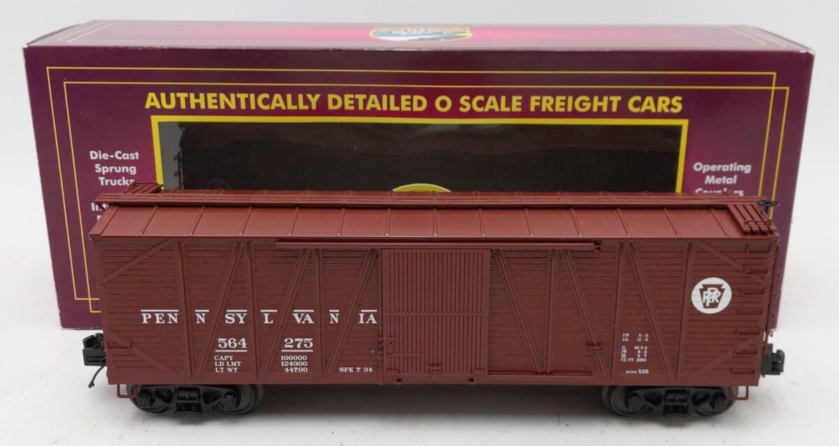 MTH 20-3456D O Pennsylvania 40' USRA Single Sheathed Box Car #564275 L – Trainz