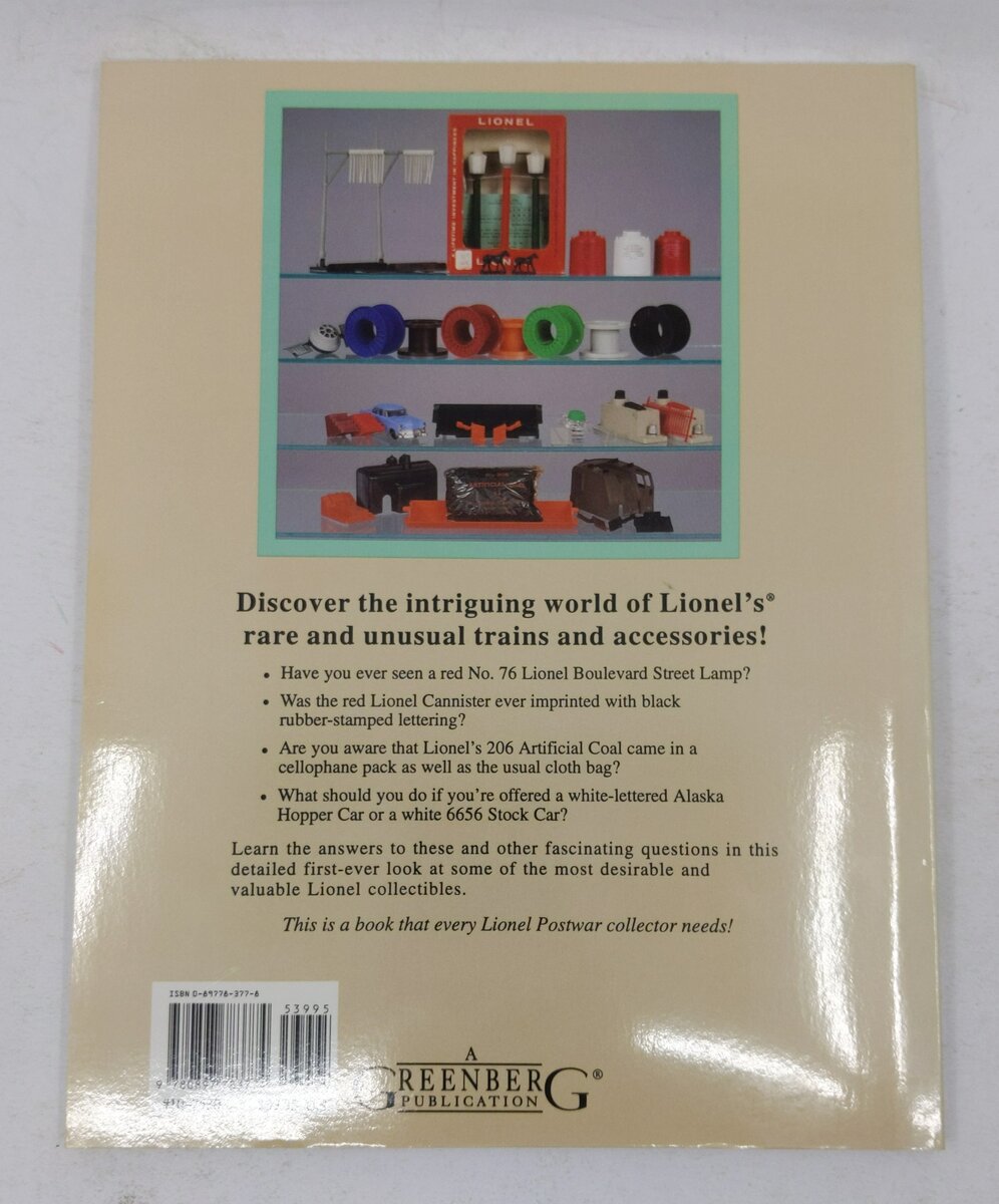 Greenberg's Guide to Lionel Trains, 1945-1969 Paperback Book By Paul V. Ambrose LN