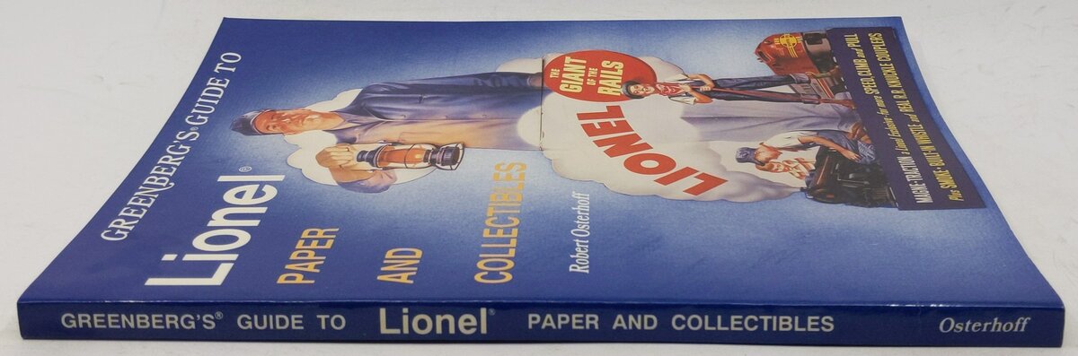 Greenberg Guide to Lionel Paper and Other Collectibles Paperback Book EX