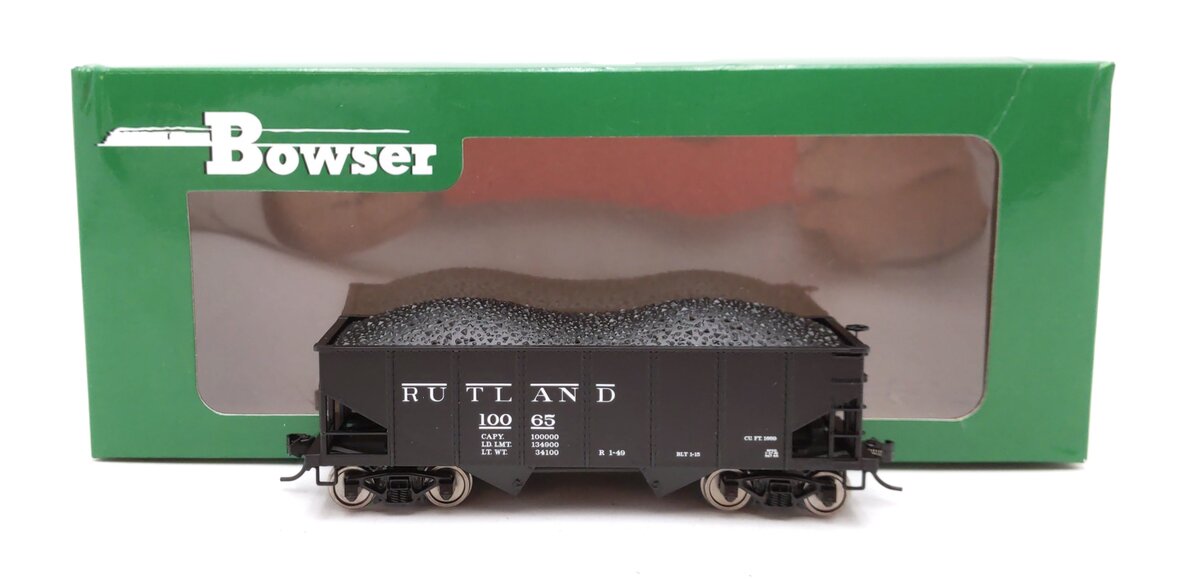 Bowser 42656 HO Scale Rutland GLa 2-Bay Hopper Car #10065