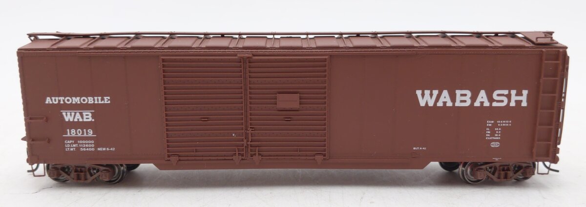 Proto 2000 30340 HO Life-Like Wabash 50' Automobile Box Car #18019 LN/Box