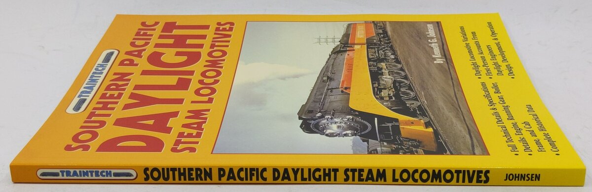 Southern Pacific Daylight Steam Locomotives Paperback Book By Kenneth G. Johnsen LN