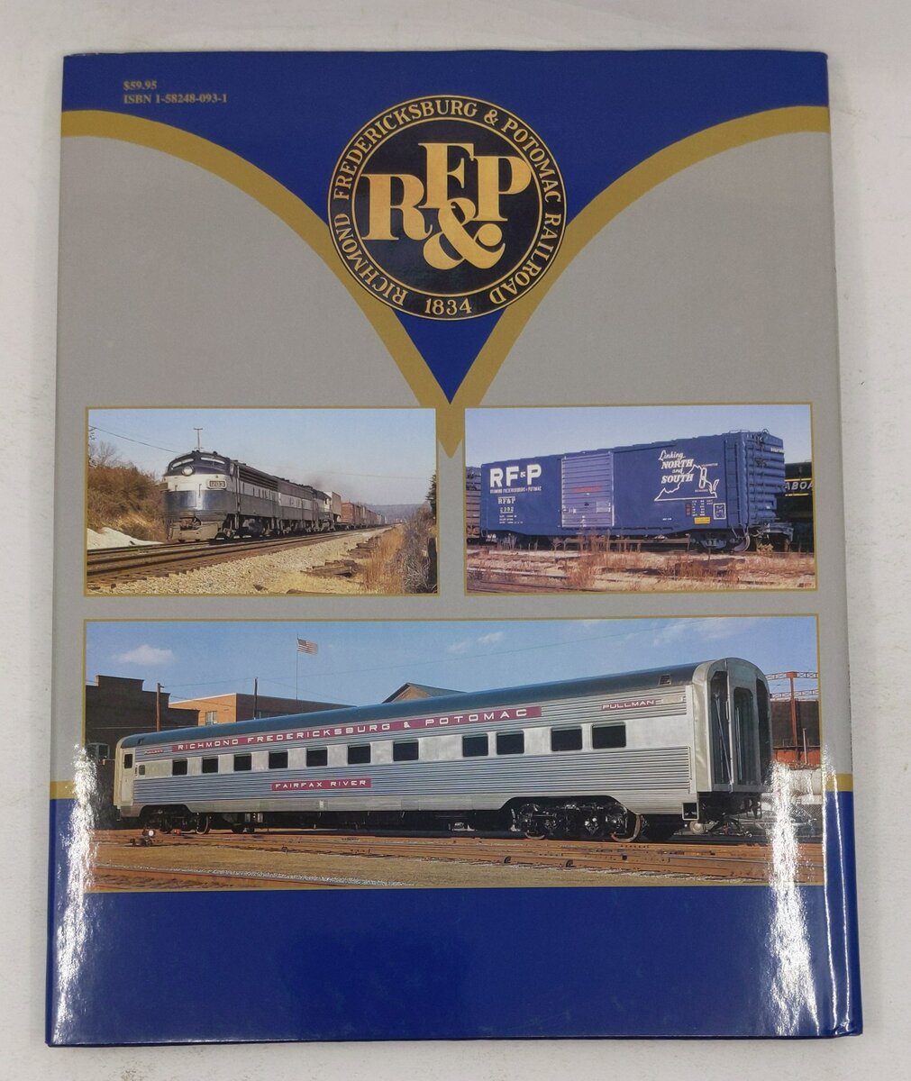 Richmond, Fredericksburg & Potomac in color Hardcover Book By Jeremy F Plant VG