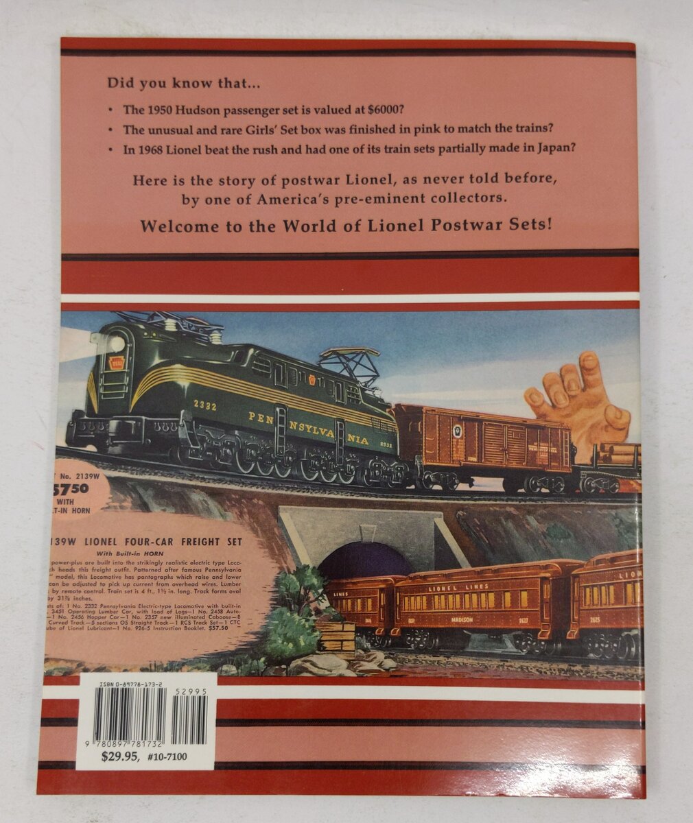 Greenberg's Guide to Lionel Trains, 1945-1969, Vol. 3, Sets By Paul V. Ambrose EX