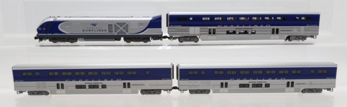 Kato 106-9001 N Amtrak SC-44 & Amtrak Pacific Surfliner 4 Unit Base Set