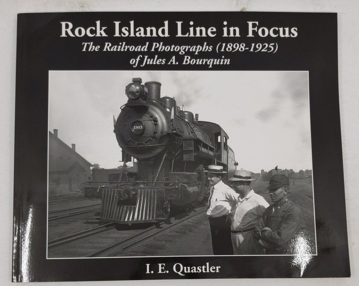 Rock Island Line in Focus Paperback Book By I.E. Quastler VG