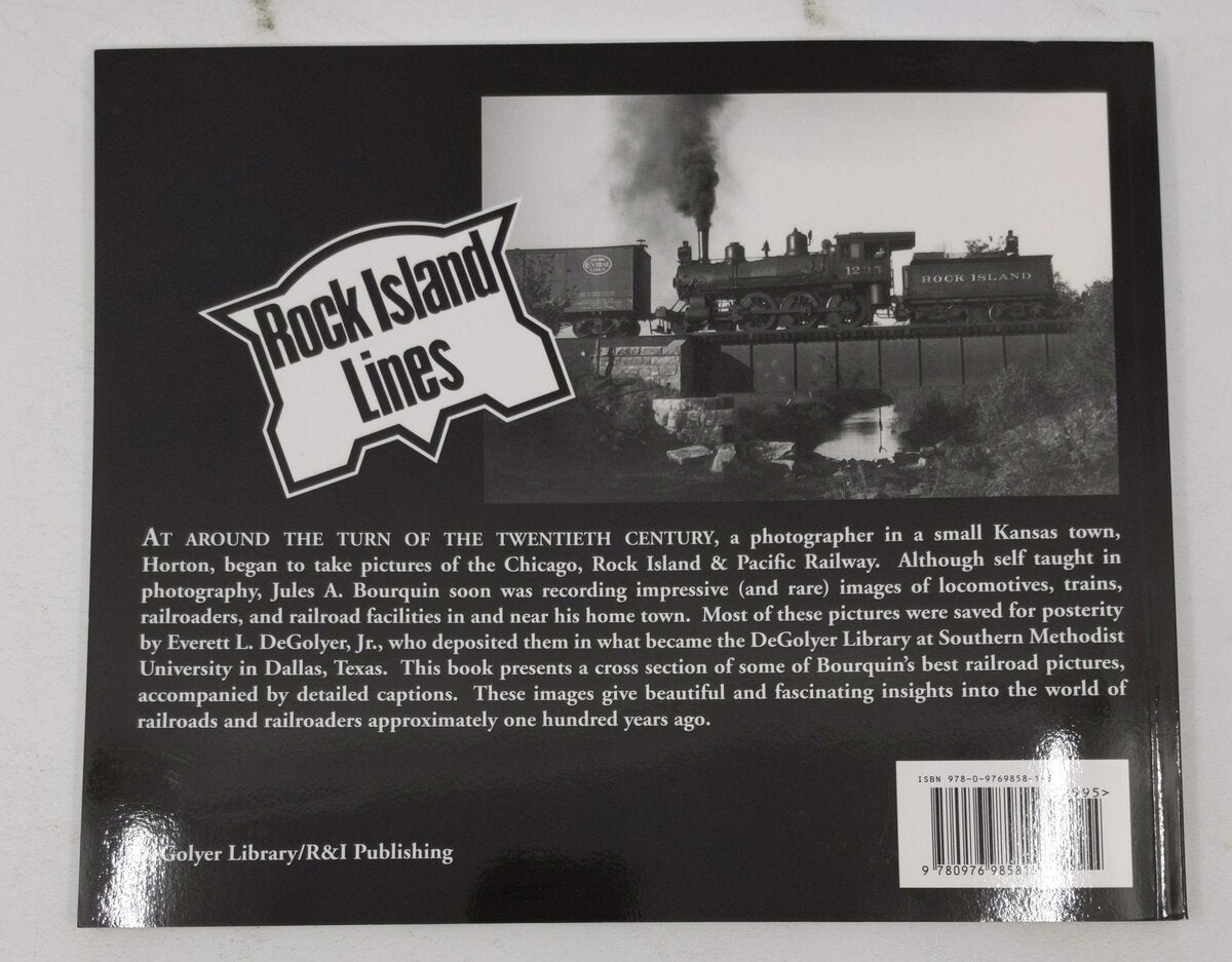 Rock Island Line in Focus Paperback Book By I.E. Quastler VG