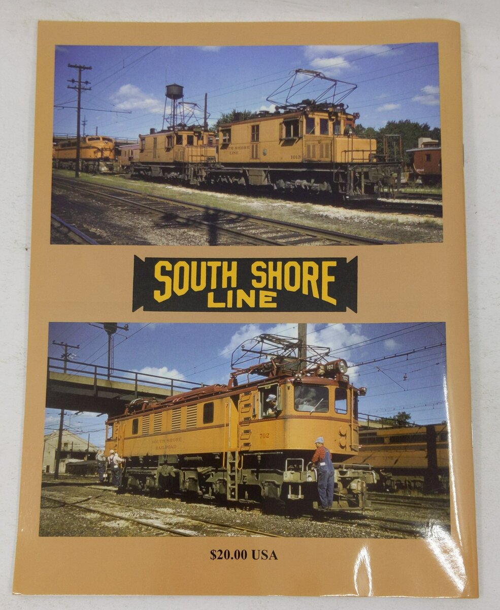 South Shore Line Electric Locomotives & Interurban Cars Paperback Book LN