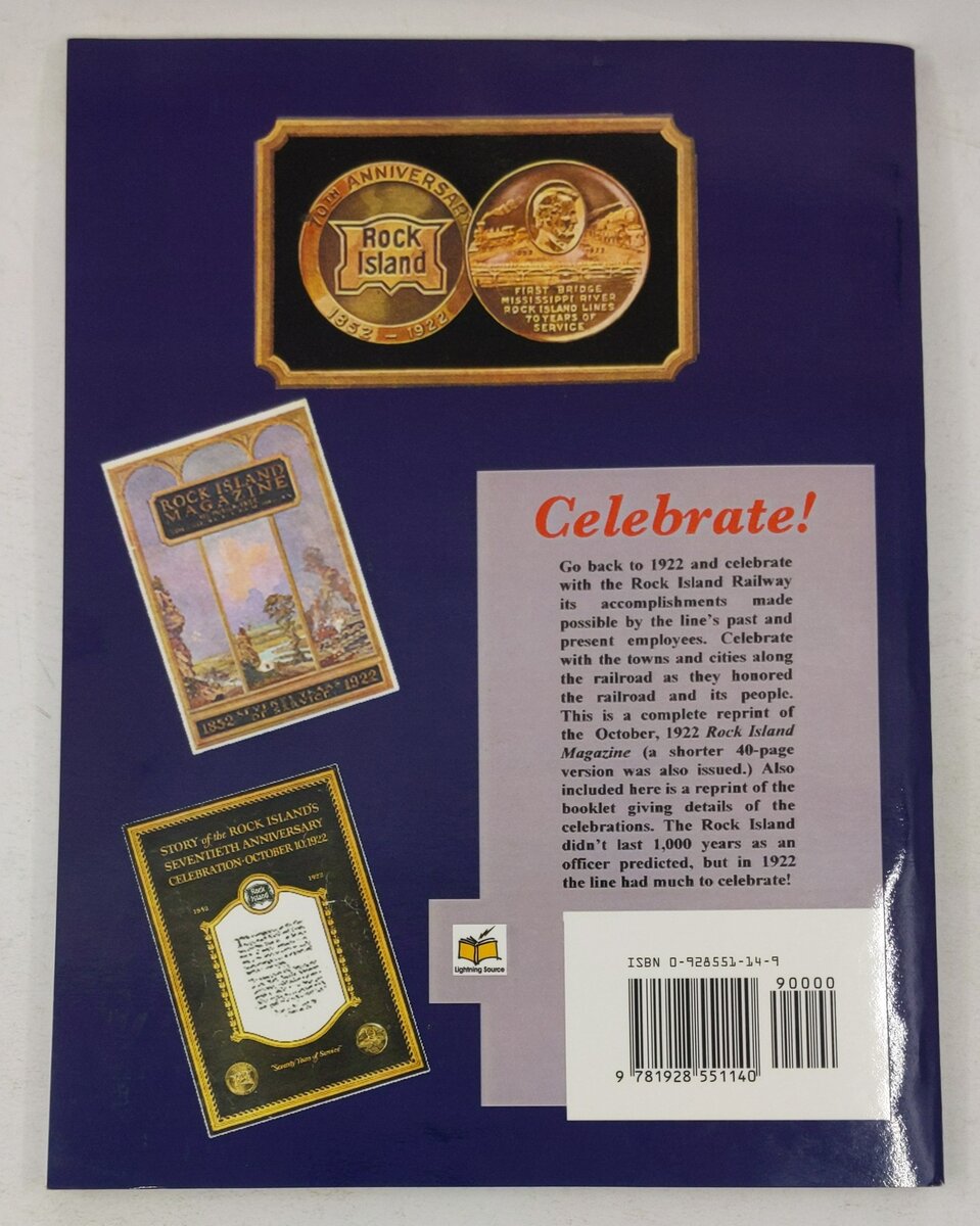 Rock Island Magazine Paperback Book By H. E. Remington LN