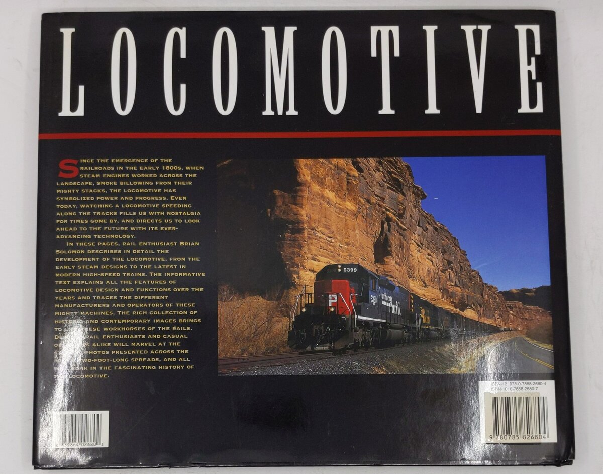 Locomotive Hardcover Book By Brian Solomon VG