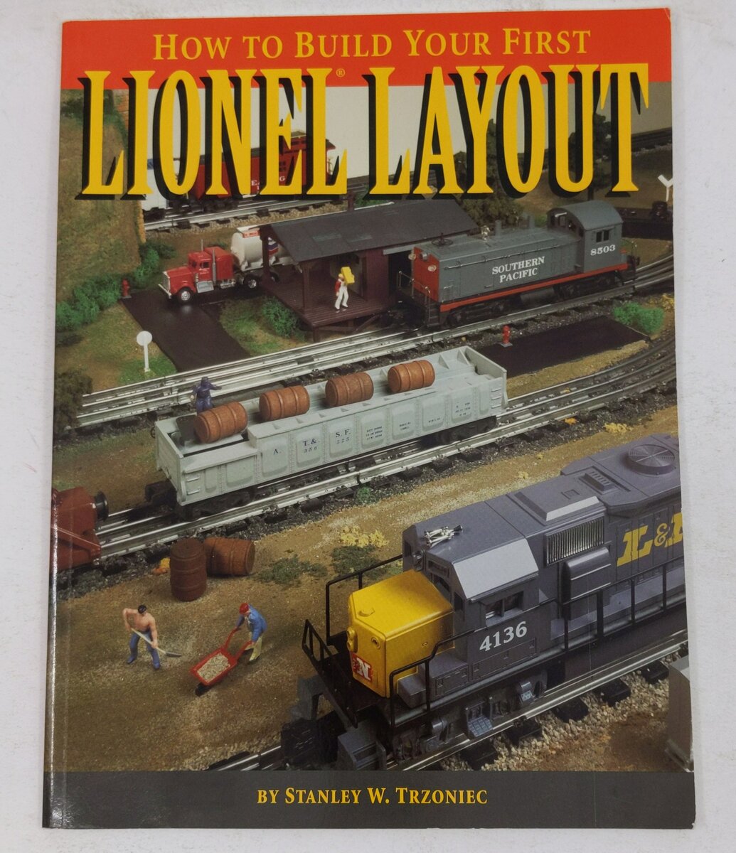 How to Build Your First Lionel Layout Paperback Book By Stanley W. Trzoniec VG