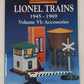 Greenberg's Guide to Lionel Trains, 1945-1969 Vol. 6 Paperback Book Alan Stewart LN