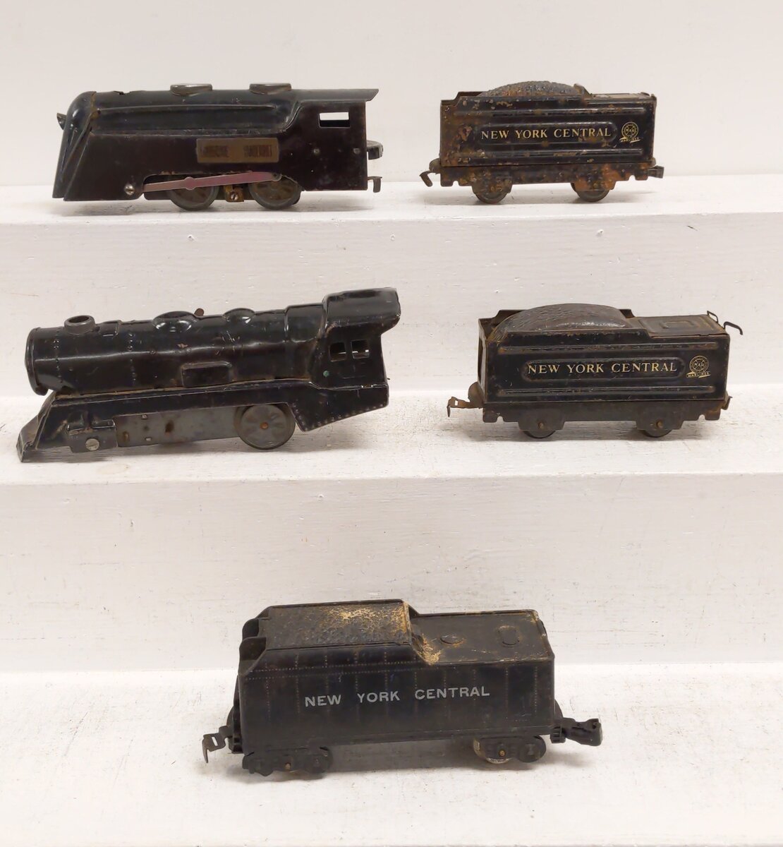 Marx Vintage O Steam Locomotives & Tenders [5]