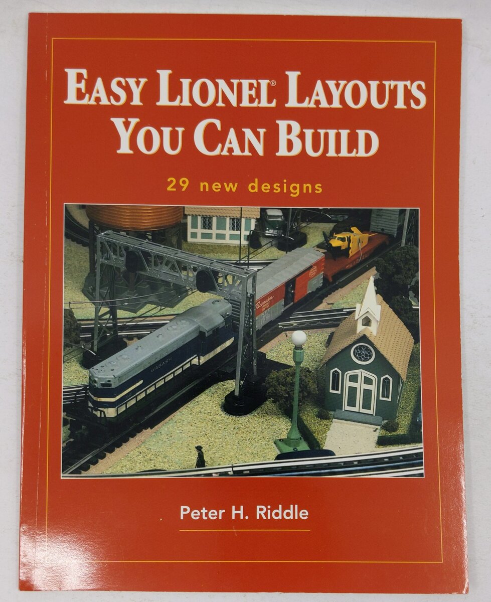 Easy Lionel Layouts You Can Build Paperback Book By Peter H. Riddle VG