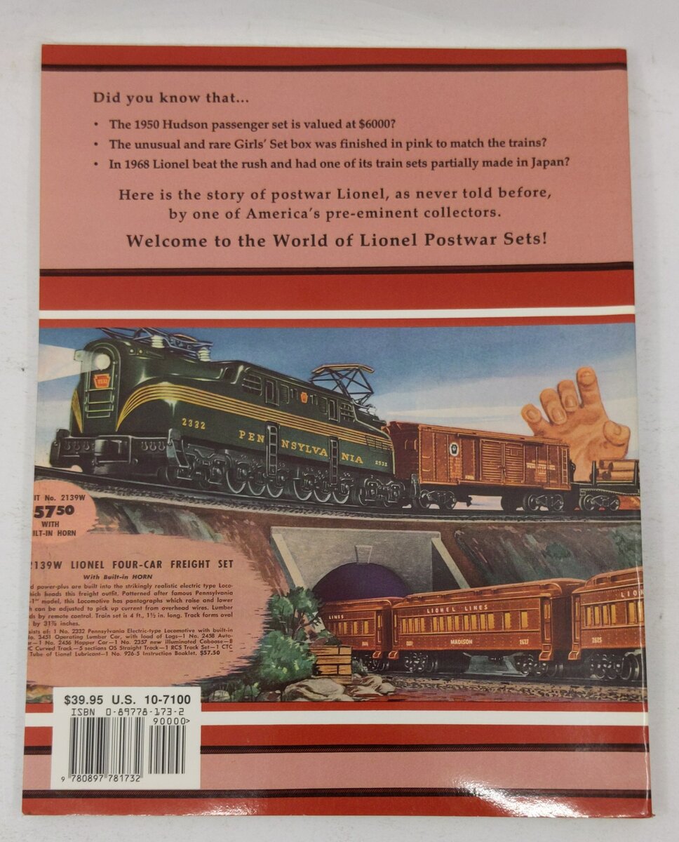 Greenberg's Guide to Lionel Trains, 1945-1969, Vol. 3, Sets Paperback Book VG