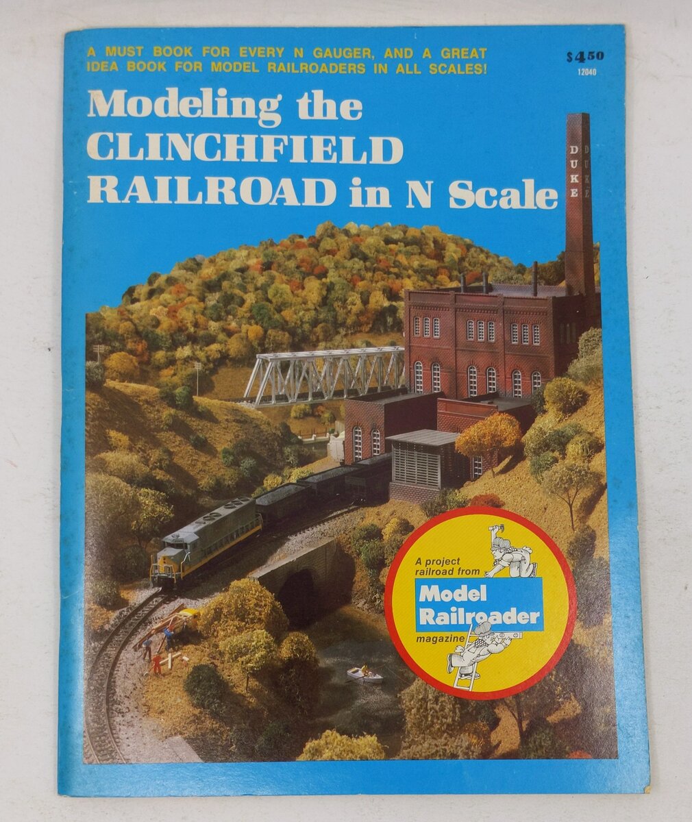 Modeling the Clinchfield Railroad in N Scale Paperback Book By Gordon Odegard