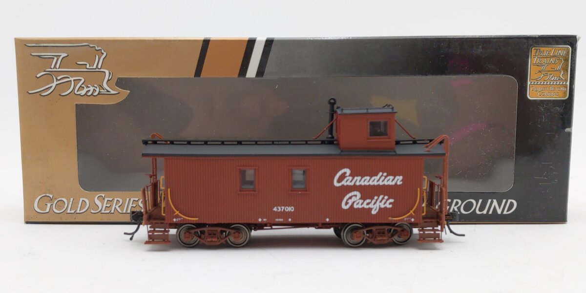 True Line Trains 301168 HO Scale Canadian Pacific Caboose #437010