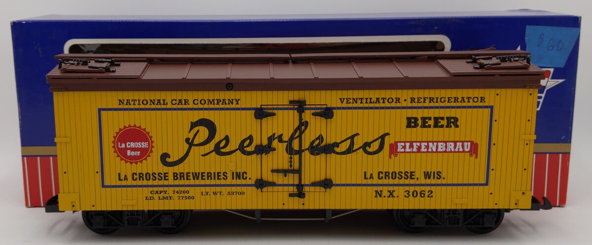 USA Trains 16093 G Peerless Beer Reefer Car EX/Box