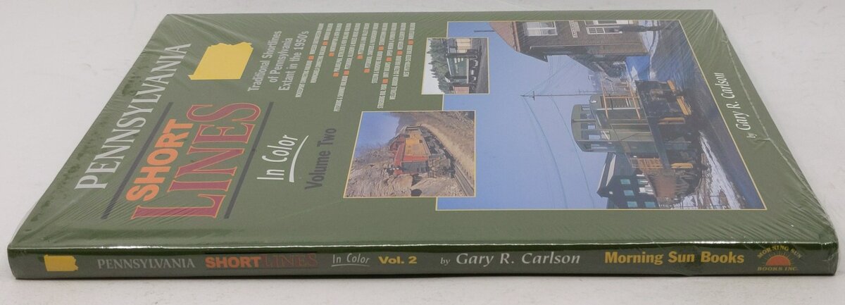 Pennsylvania Shortlines in Color, Vol. 2 Hardcover Book By Gary R. Carlson MT