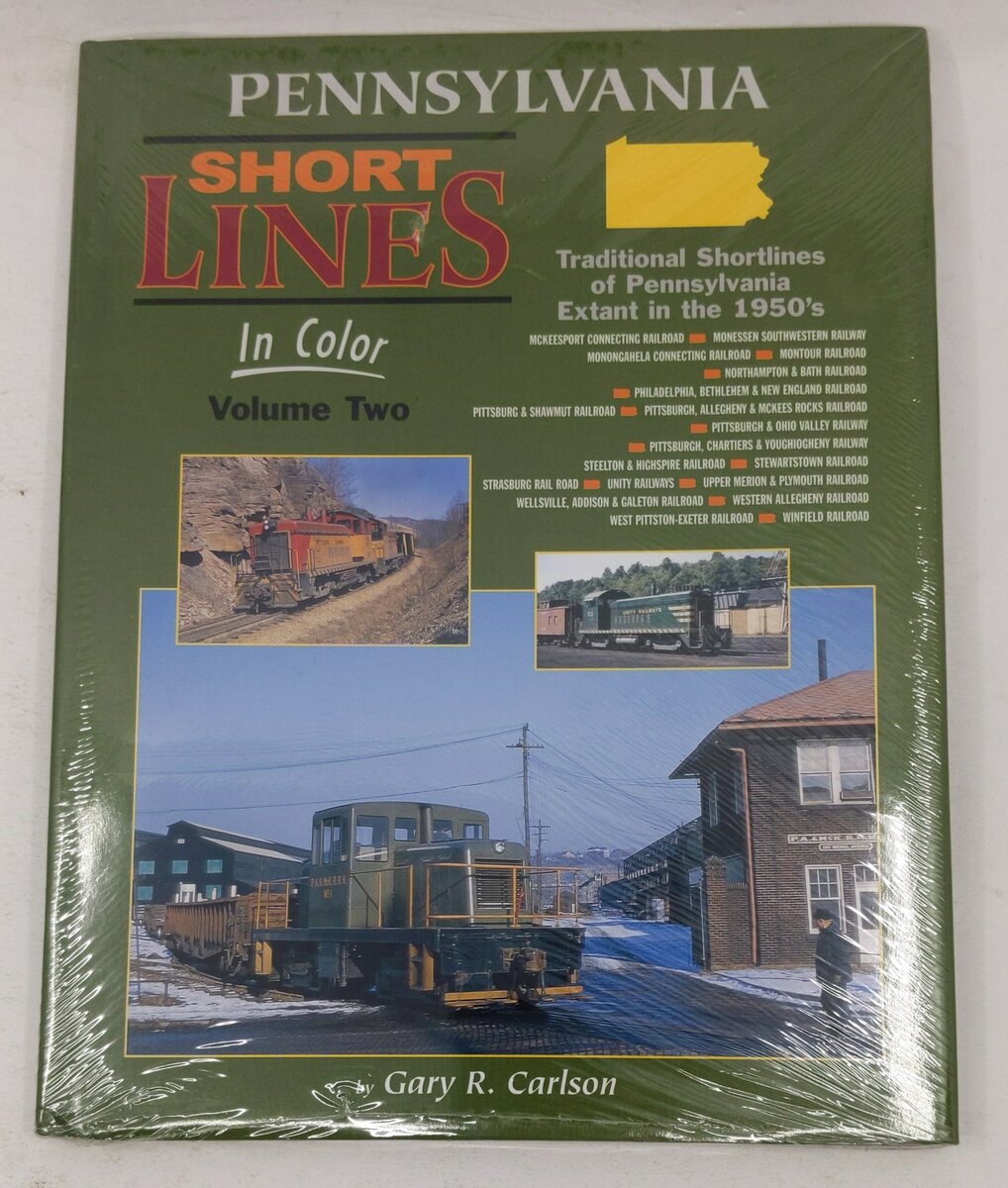 Pennsylvania Shortlines In Color Volume 1 Hardcover Book By Gary R. Carlson EX