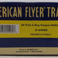American Flyer 6-44069 S Gauge Erie American Flyer 3-Bay Hopper #38489