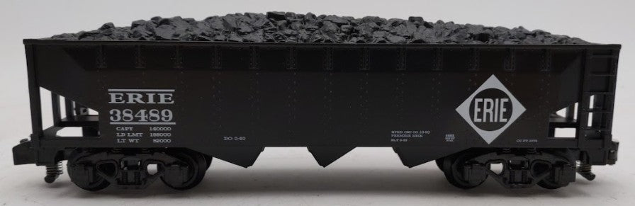 American Flyer 6-44069 S Gauge Erie American Flyer 3-Bay Hopper #38489