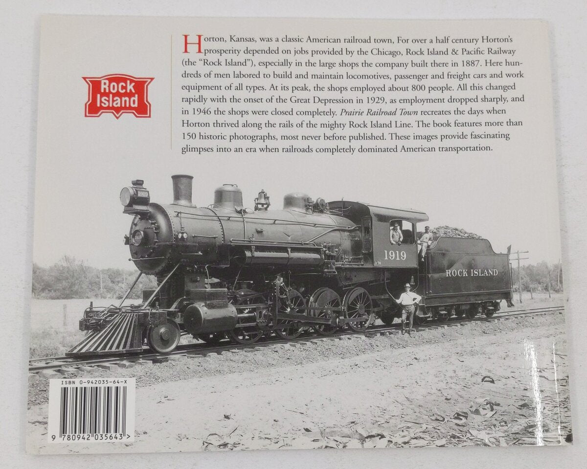 Prairie Railroad Town Paperback Book By I.E. Quastler LN