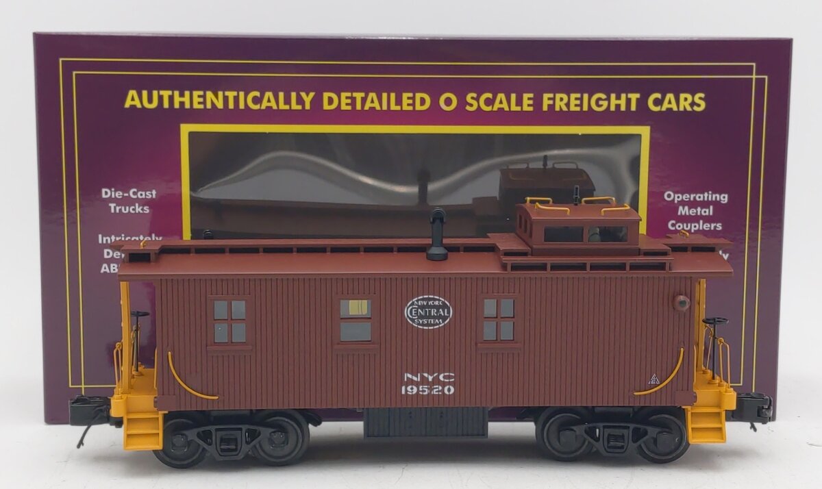 MTH 20-91775 O New York Central 35' Woodside Caboose #19520