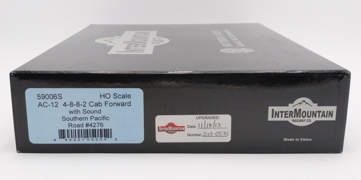 InterMountain 59006S Southern Pacific AC12 4-8-8-2 Cab Forward w/Sound #4276
