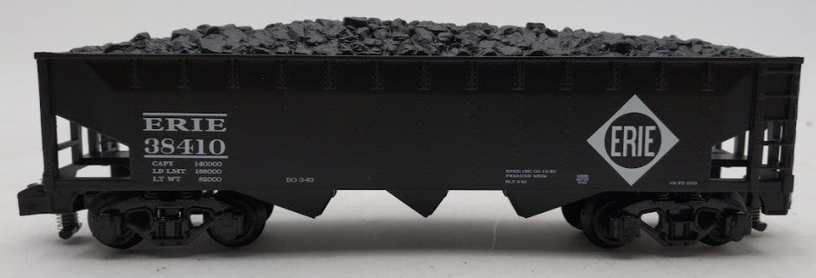 American Flyer 6-44068 S Gauge Erie American Flyer 3-Bay Hopper #38410