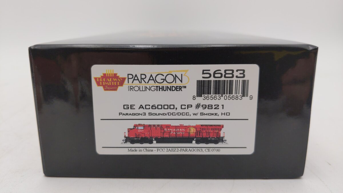 Broadway Limited 5683 HO Canadian Pacific GE AC6000 with Sound #9821