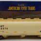 American Flyer 1919351 S Gauge CSX Cylindrical Hopper #225370