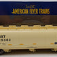 American Flyer 1919352 S Gauge CSX Cylindrical Hopper #225382