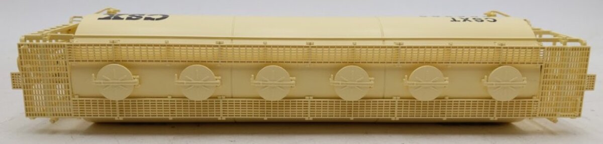 American Flyer 1919352 S Gauge CSX Cylindrical Hopper #225382