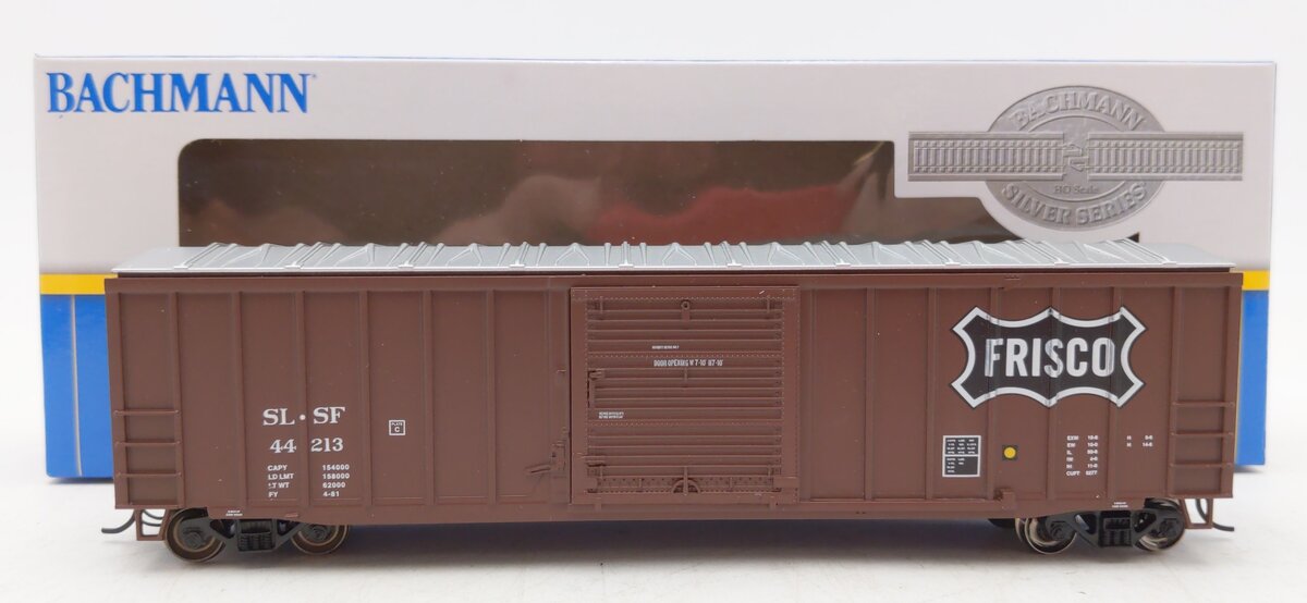 Bachmann 14908 HO Frisco 50' Outside Braced Boxcar with Fred #44213