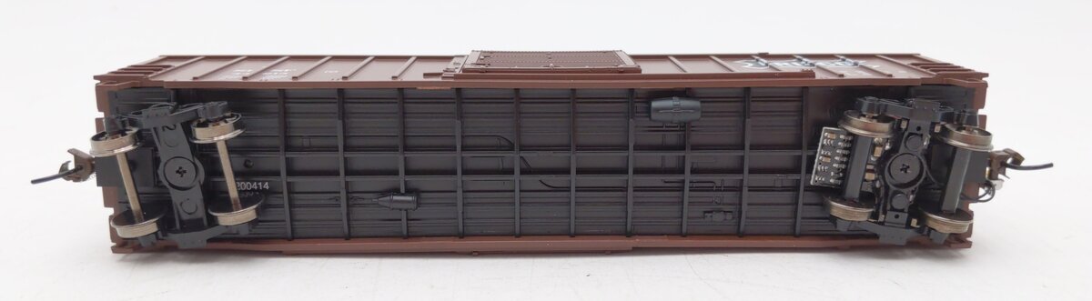 Bachmann 14908 HO Frisco 50' Outside Braced Boxcar with Fred #44213